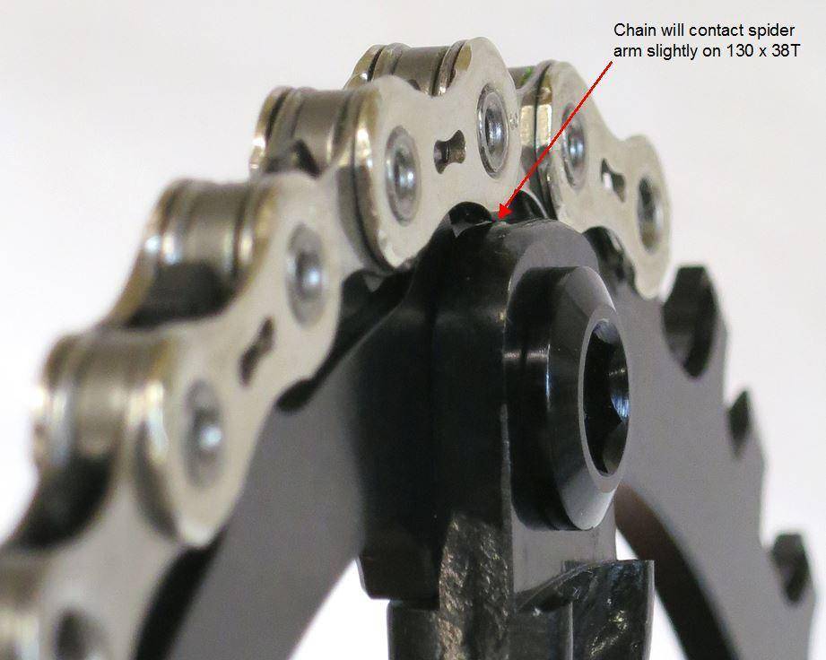 130 BCD Road / Cyclocross Chainrings