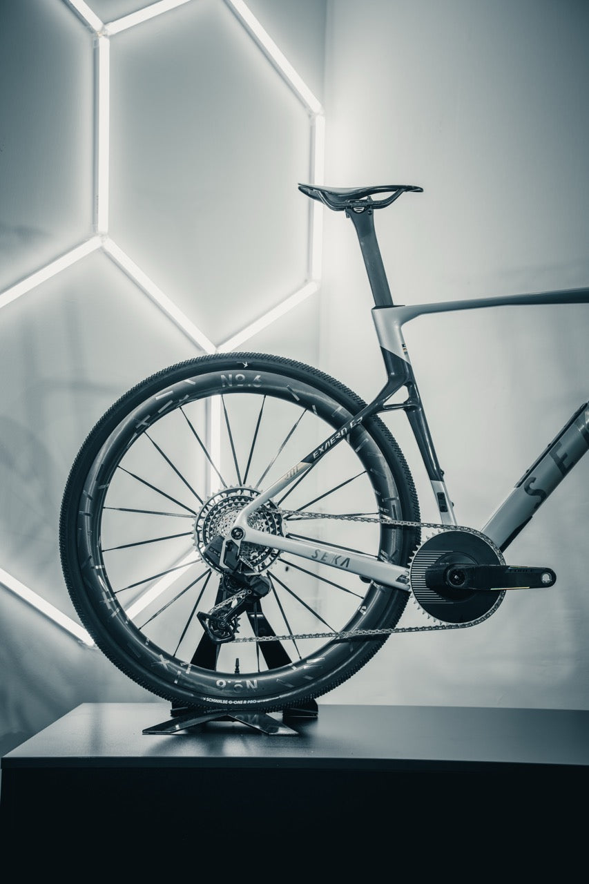 Seka ExAero GR Stardust Silver - Tretlager Detail