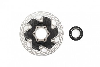 Carbon-Ti X-Rotor Aero Center Lock detail