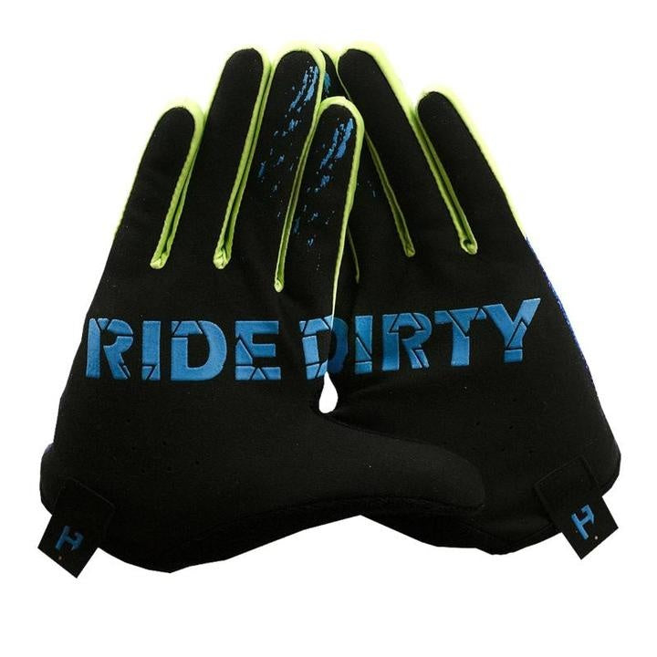 Gloves - Blue / Yellow Prizm