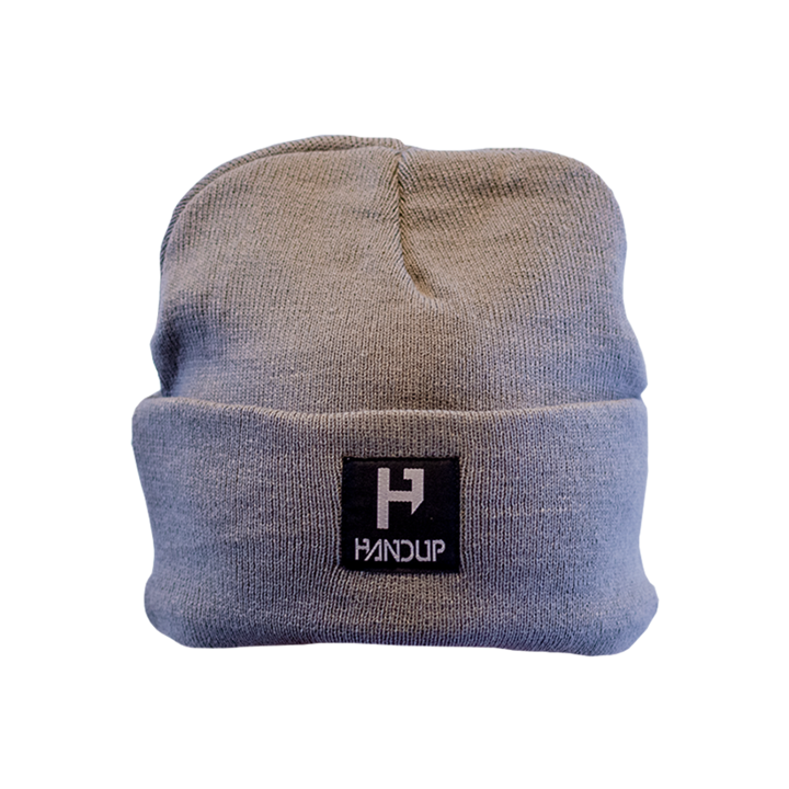 Beanie - H Logo Knitted - Grey
