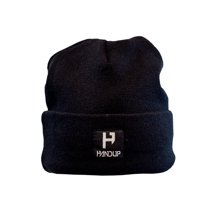 Beanie - H Logo Knitted - Black