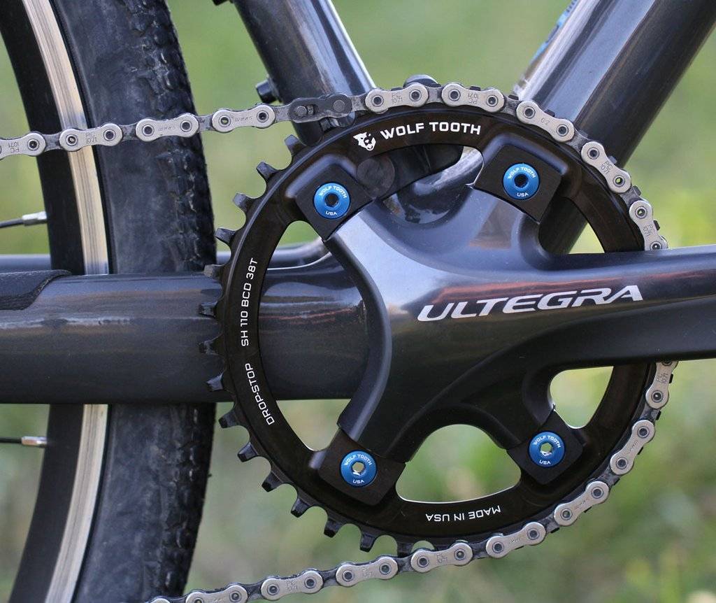 110 BCD Asymmetric 4-Bolt for Shimano Cranks