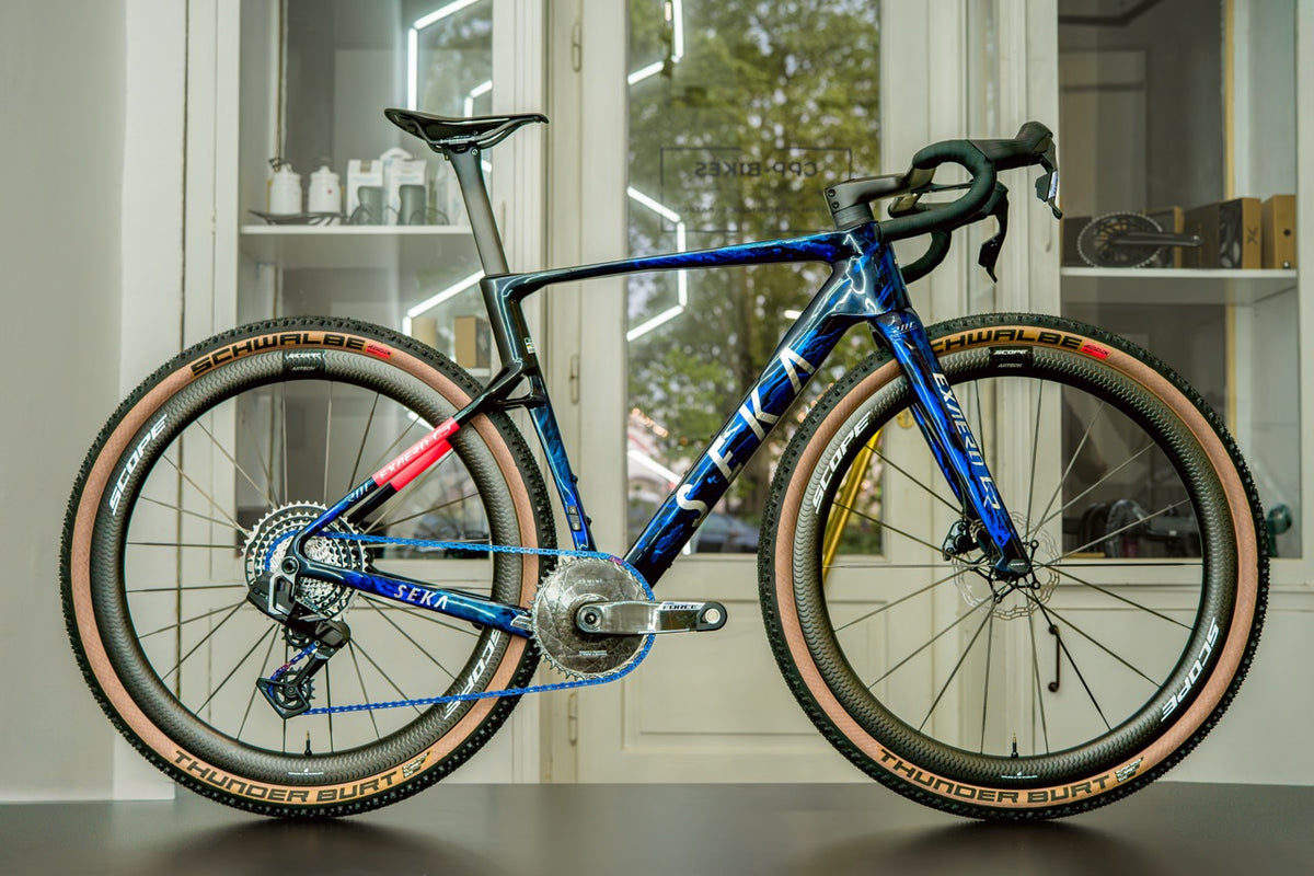 Seka ExAero GR Mariana Blue Scope Artech mit Schwalbe Thunder Burt 2.1